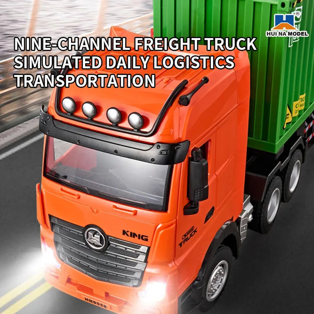Tráiler Huina A Control Remoto Escala 1:18