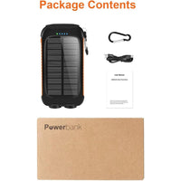 Thumbnail for Cargador Portátil Solar YELOMIN De 38800 mAh, Batería Externa De 5 V/3,1 A, Cargador Rápido, Puertos Tipo C Con Linternas LED, perfecto Para Viajes De Camping - KATZER