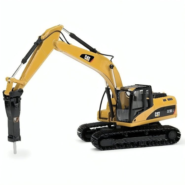 Excavadora De Orugas Con Martillo 323D Escala 1:50 - KATZER