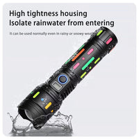 Thumbnail for Linterna Led Profesional Recargable Alta Potencia 30W - KATZER