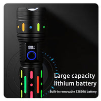 Thumbnail for Linterna Led Profesional Recargable Alta Potencia 30W - KATZER