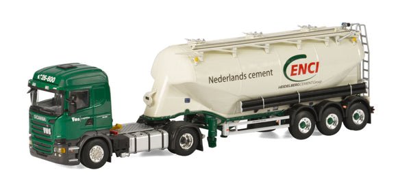 01-1858 Tráiler Scania R Enci Escala 1:50 (Modelo Descontinuado) - KATZER