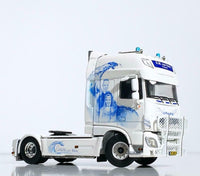 Thumbnail for 01-3307 Tracto DAF XF Super Space 4x2 Cab D.M Van Veen Escala 1:50 - KATZER