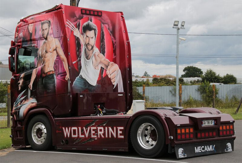 01-3643 Tracto Scania CS20H Beau Wolwerine Escala 1:50 - KATZER