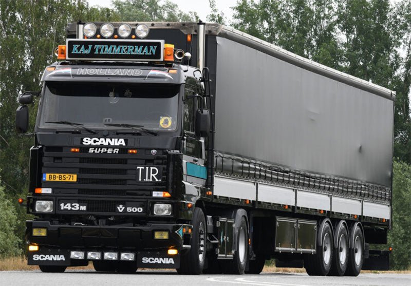 01-3663 Tráiler Scania Holland Kaj Timmerman Escala 1:50 (Pre Venta) - KATZER