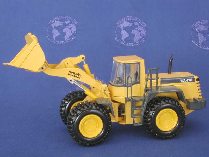 2424-1 Cargador De Ruedas Komatsu 470 Escala 1:50 (Modelo Descontinuado) - KATZER