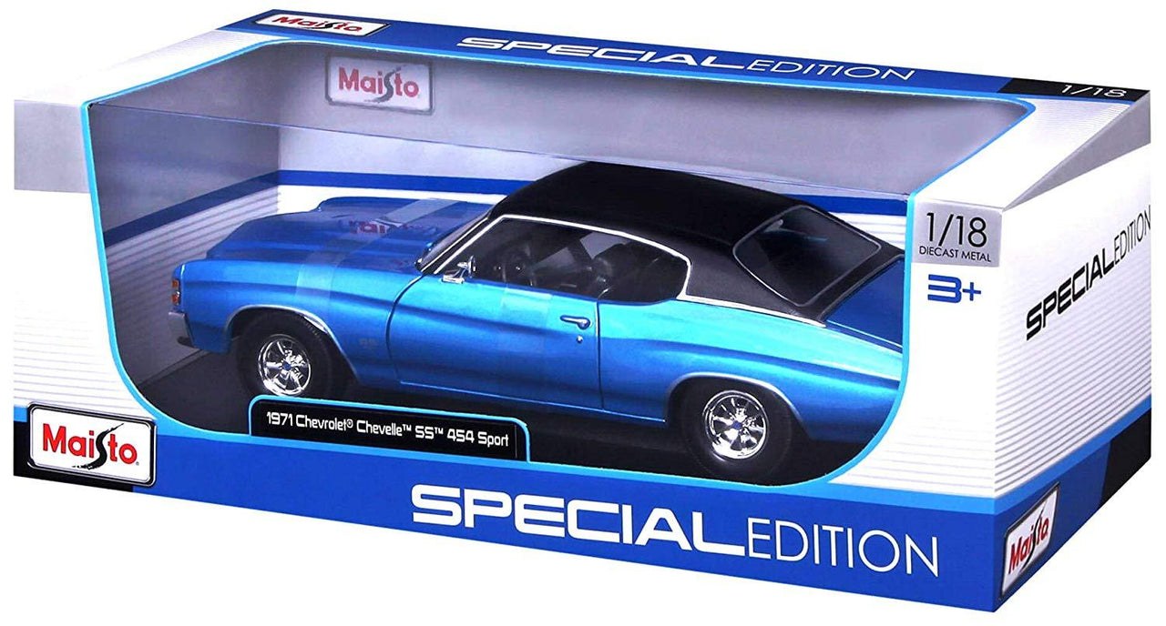31890 Chevrolet Chevelle SS 454 Sport Año 1971 Escala 1:18 (Maisto Special Edition) - KATZER