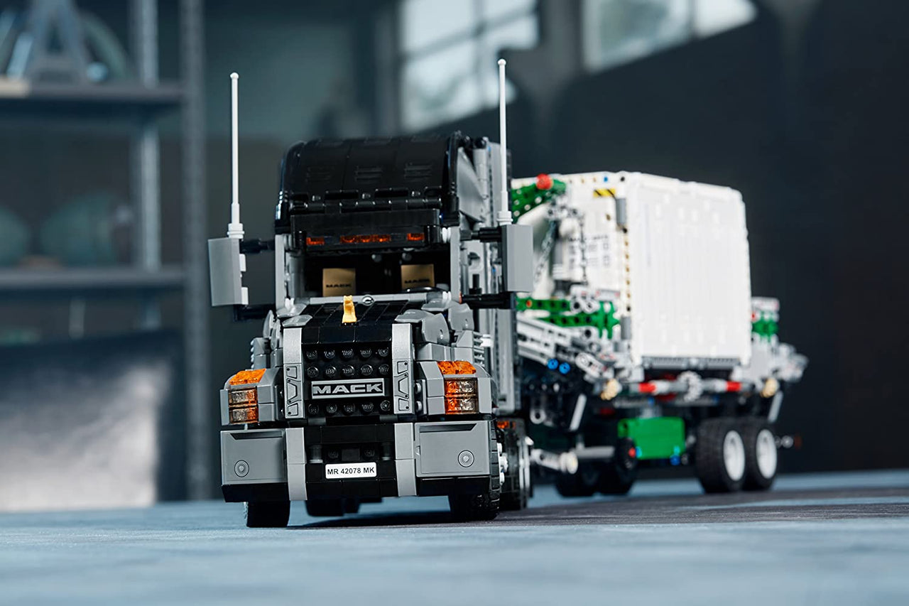 42078 LEGO Technic Camión Mack Anthem + Container 2 en 1 (2,595 Pieces) (Modelo Descontinuado) - KATZER