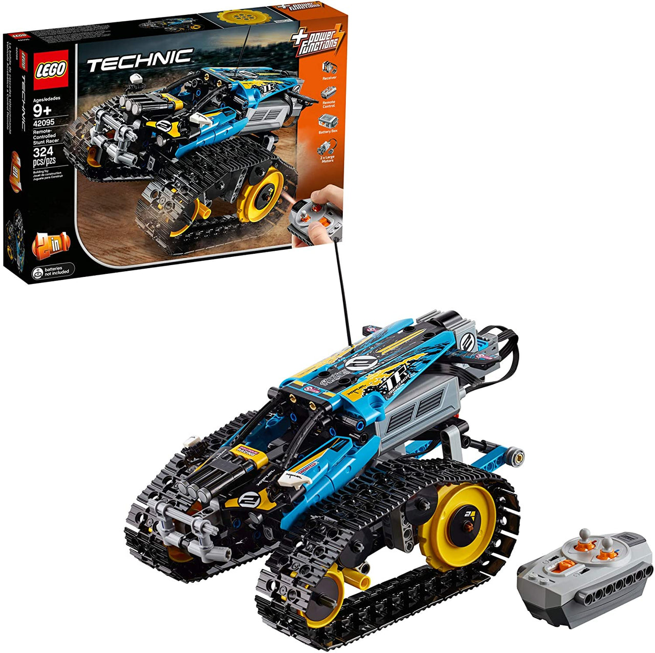 42095 LEGO Technic Vehículo RC Stunt Racer (324 Piezas) - KATZER