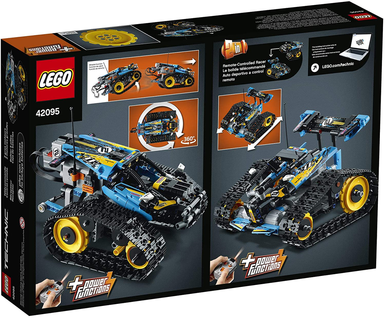 42095 LEGO Technic Vehículo RC Stunt Racer (324 Piezas) - KATZER