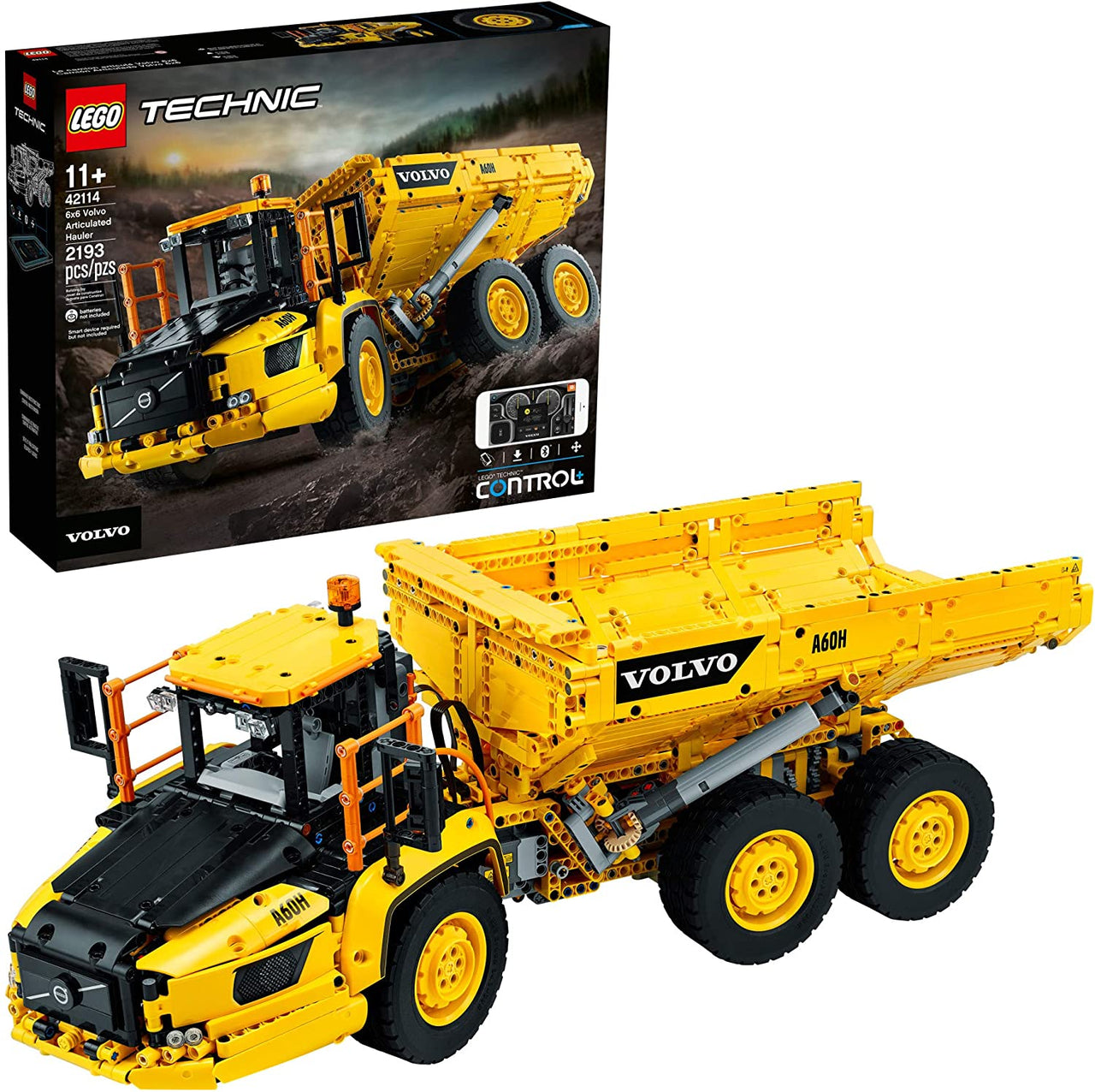 42114 LEGO Technic Camión Articulado A60H (2193 Piezas) - KATZER