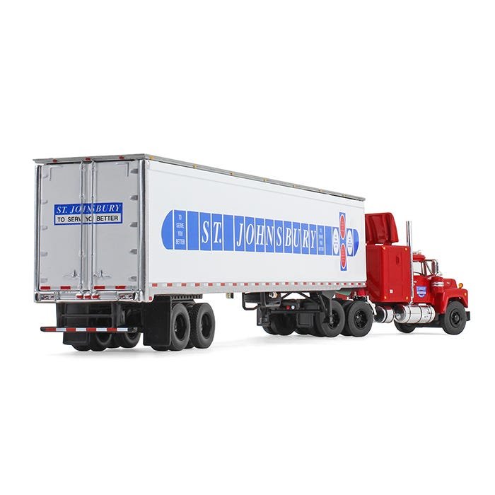 Traíler Mack 53' Day Cab ST. Jhonsbury Escala 1:64 (Modelo Descontinuado)