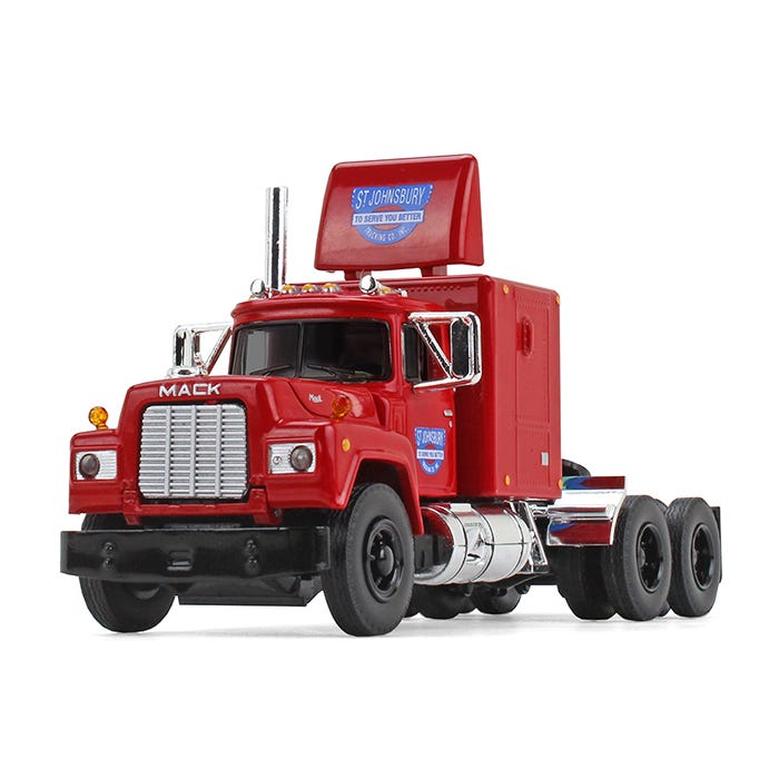 Traíler Mack 53' Day Cab ST. Jhonsbury Escala 1:64 (Modelo Descontinuado)
