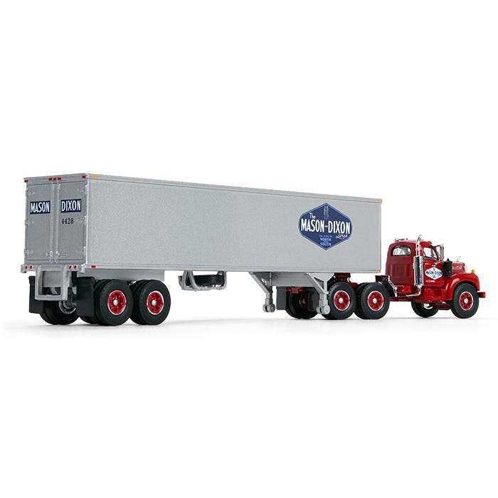 Traíler Mack B-61 40' Mason Dixon Lines Escala 1:64 (Modelo Descontinuado)
