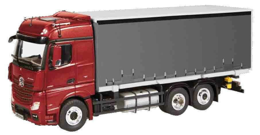 Tráiler Mercedes-Benz Actros FH23 Rojo Escala 1:50 (Modelo Descontinuado)