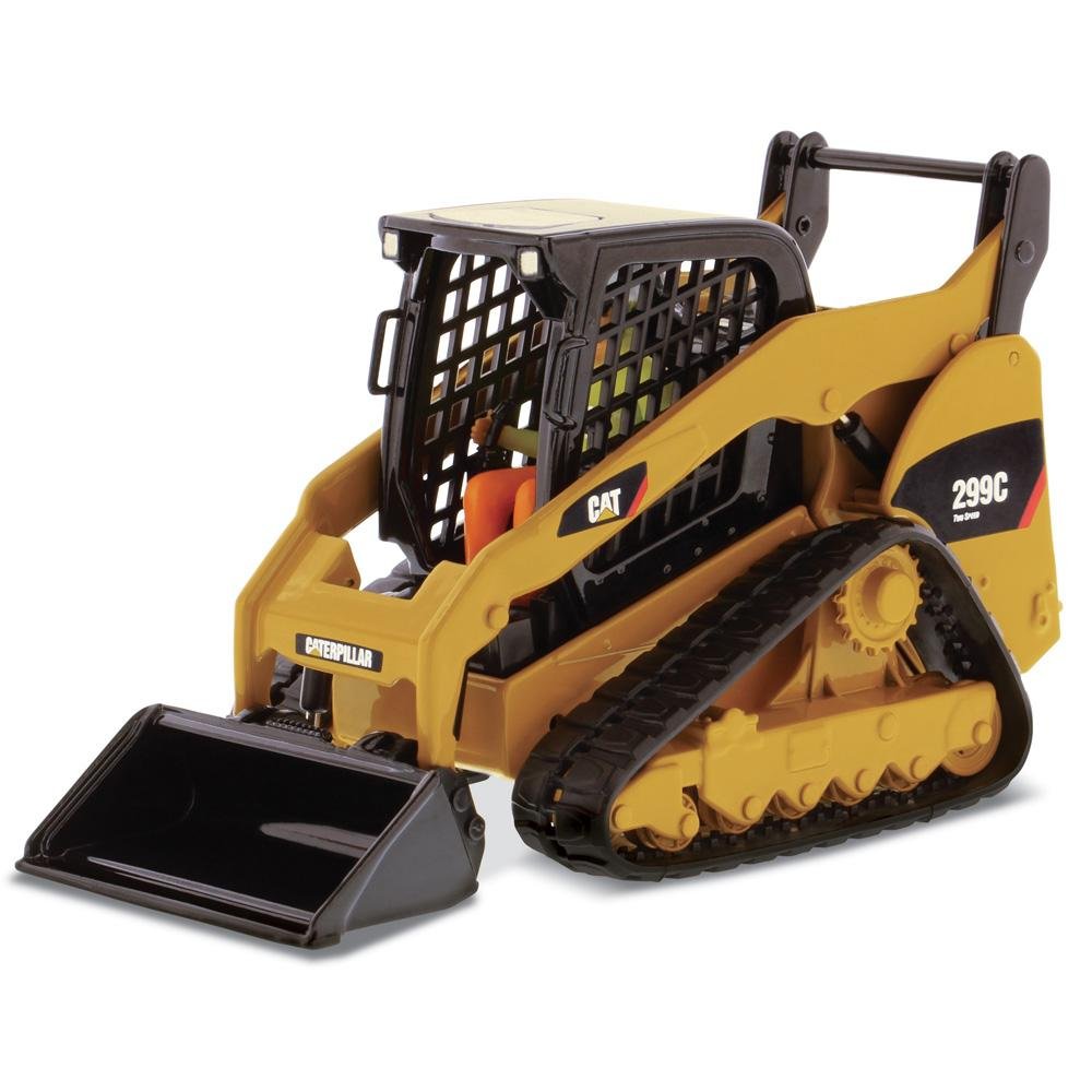Minicargador Con Cadenas  299C Escala 1:32