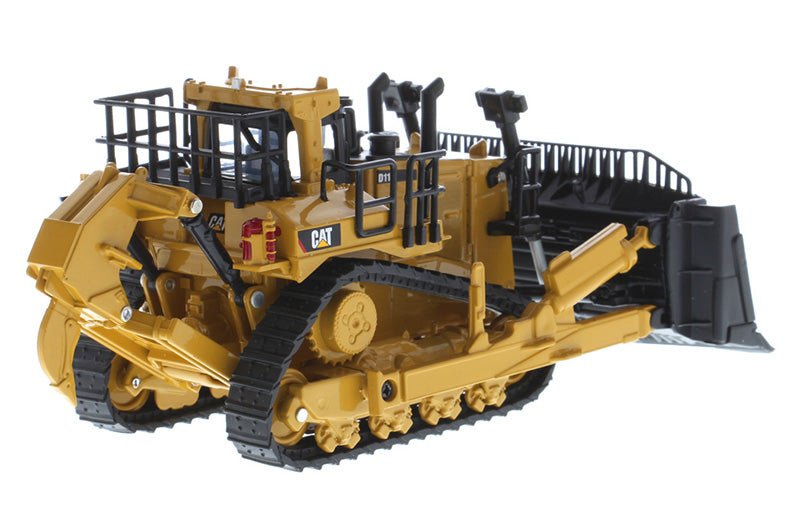 85637 Tractor De Orugas D11 Con 2 Cuchillas y 2 Desgarradores Escala 1:64 - KATZER