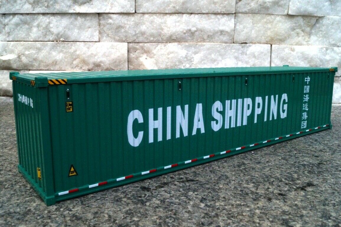 91027C 40' Dry Goods Sea Container Escala 1:50 - KATZER