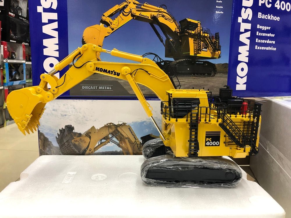 9331 Excavadora Minera Diesel Komatsu PC4000 Tipo Backhoe Escala 1:50 - KATZER