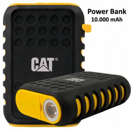 Cargador Portátil Cat Active Urban Powerbank de 10.000 mAh. con Tecnología Militar IP65 - KATZER