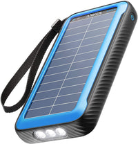 Thumbnail for Cargador Portátil Solar Anker PowerCore de 20,000 mAh. + Linterna con Tecnología Militar IP65 Resitente al Polvo y Agua - KATZER