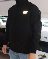 Thumbnail for Casaca Caterpillar Soft Shell Negro - KATZER