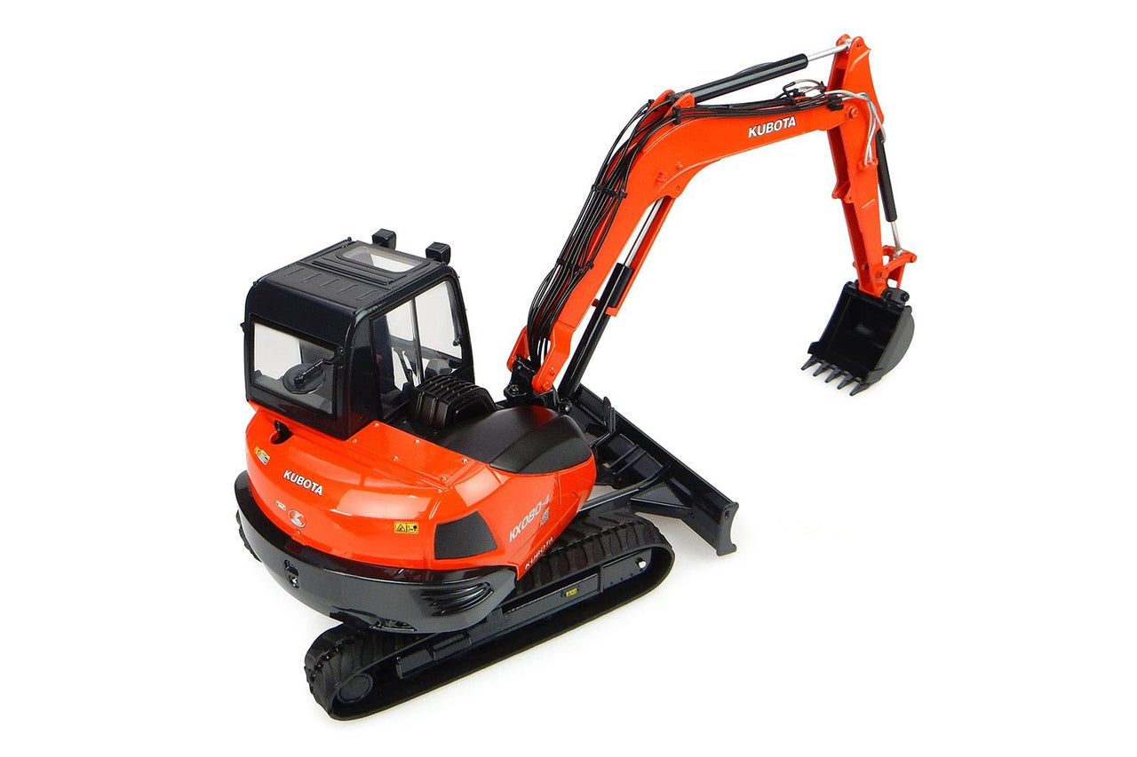 Excavadora De Orugas Kubota KX080 - 4 Escala 1:24 - KATZER
