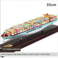 Thumbnail for Maersk Shipping Container Ship Model 35cm - KATZER