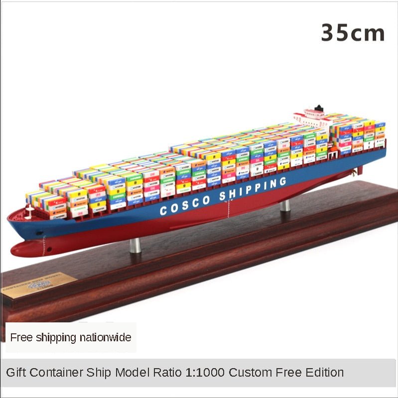 Maersk Shipping Container Ship Model 35cm - KATZER