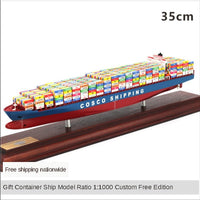 Thumbnail for Maersk Shipping Container Ship Model 35cm - KATZER
