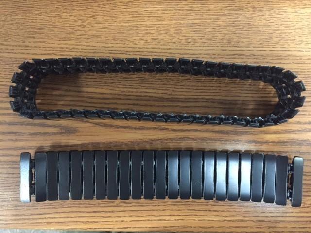 TWH012T Juego De Cadenas Para Pala Minera Bucyrus 495HR Escala 1:50 (Modelo Descontinuado) - KATZER