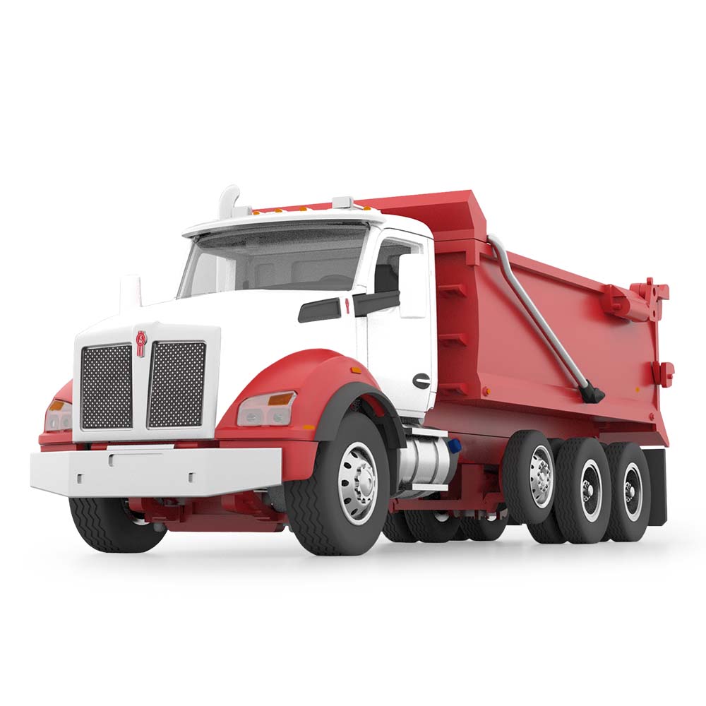 Volquete Kenworth T880 Escala 1:64 - KATZER