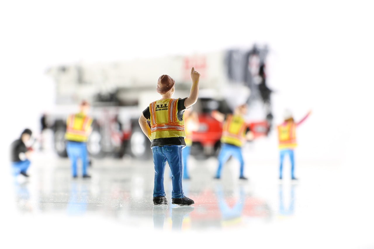 WBR021-1801 Trabajadores Diorama a Escala 1:50 - KATZER