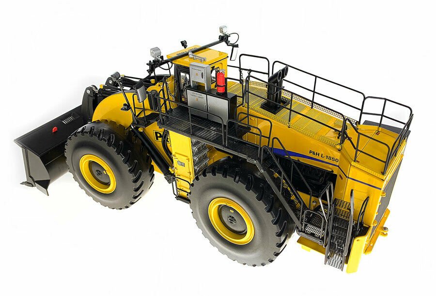 WBR025S-1920 Cargador de Ruedas P&H L-1850 Smaller Bucket Escala 1:50 (Letourneau) - KATZER