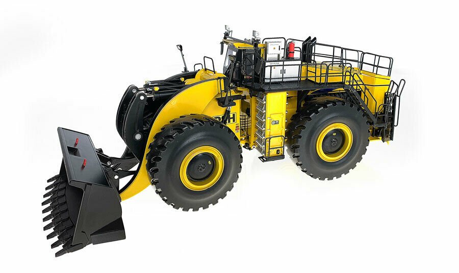 WBR025S-1920 Cargador de Ruedas P&H L-1850 Smaller Bucket Escala 1:50 (Letourneau) - KATZER