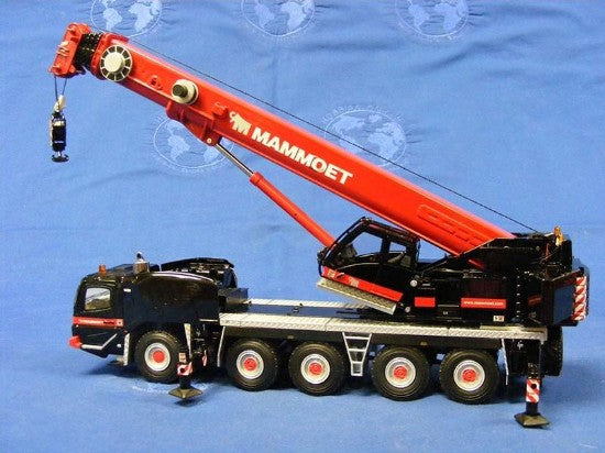 Grúa Hidráulica Móvil Mammoet Grove GMK5130-2 Escala 1:50 (Modelo Descontinuado)