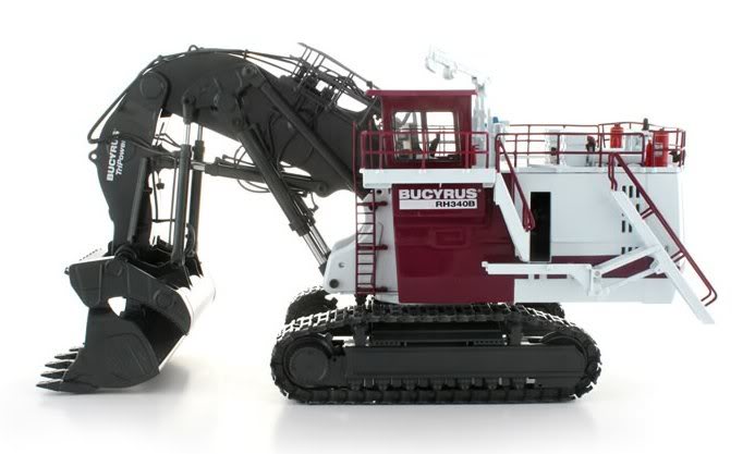 Pala Minera Bucyrus RH340B Escala 1:50