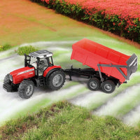 Thumbnail for Tractor Agrícola Massey Ferguson 7480 Con Remolque Escala 1:16