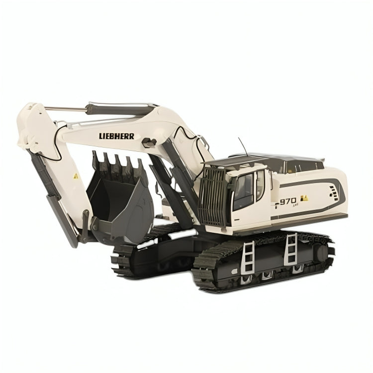 Excavadora Liebherr R970 White Version Escala 1:50