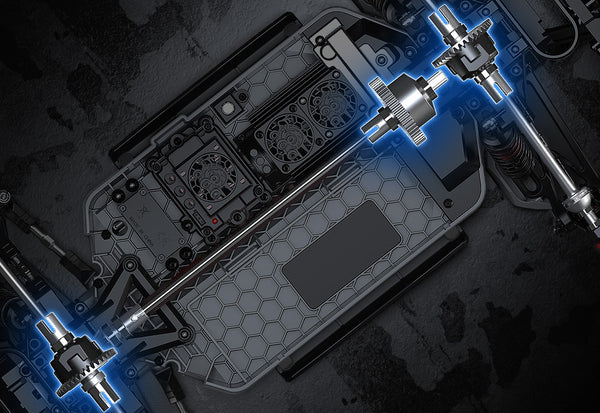 Auto 4WD Hyper Go Brushless A Control Remoto Escala 1:10 (Batería No Incluida)