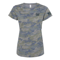 Thumbnail for Polo  Vintage Camo Fine Jersey Para Mujer
