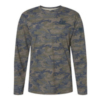 Thumbnail for Vintage Camo Long Sleeve Polo
