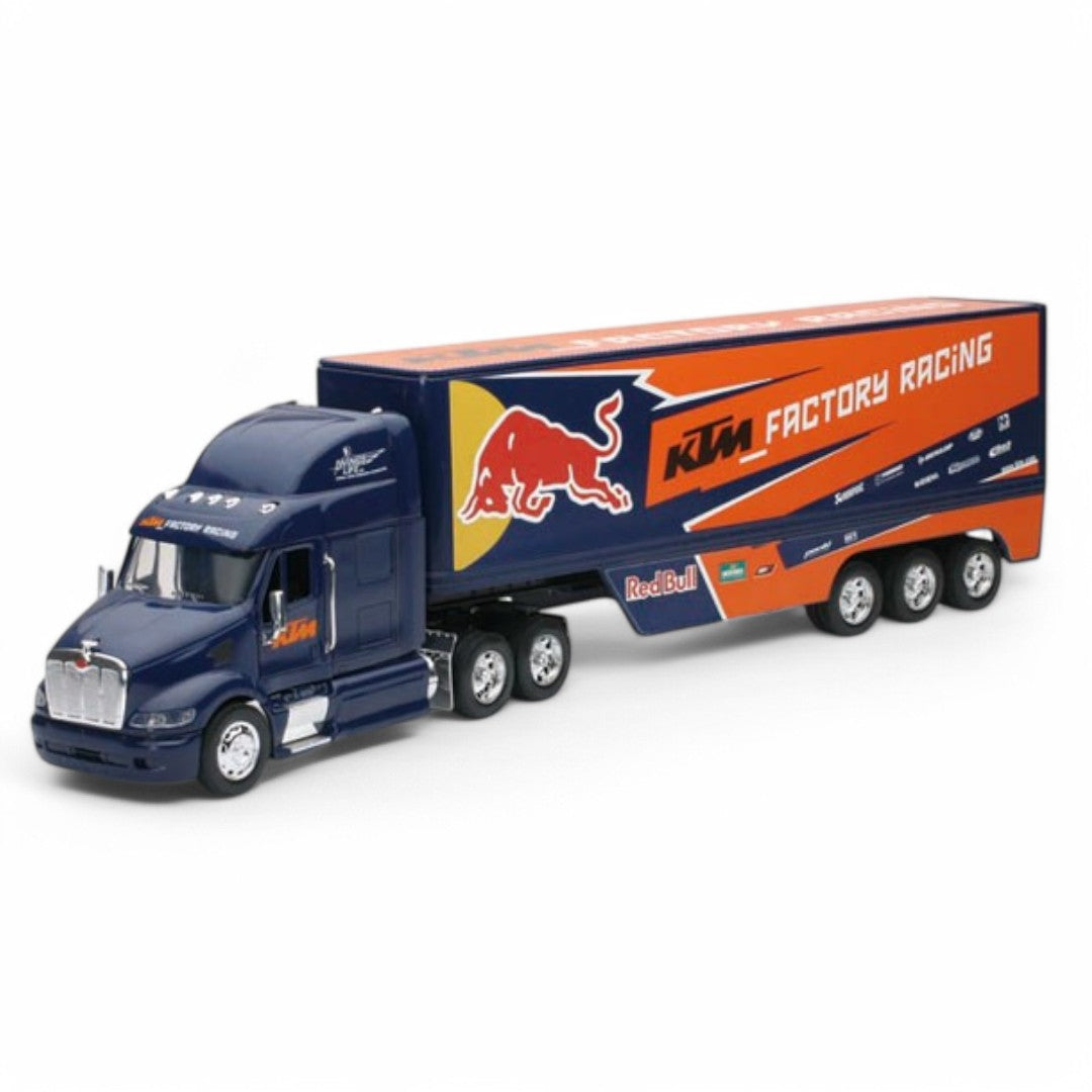 Tráiler Peterbilt 387 & Red Bull KTM Escala 1:32