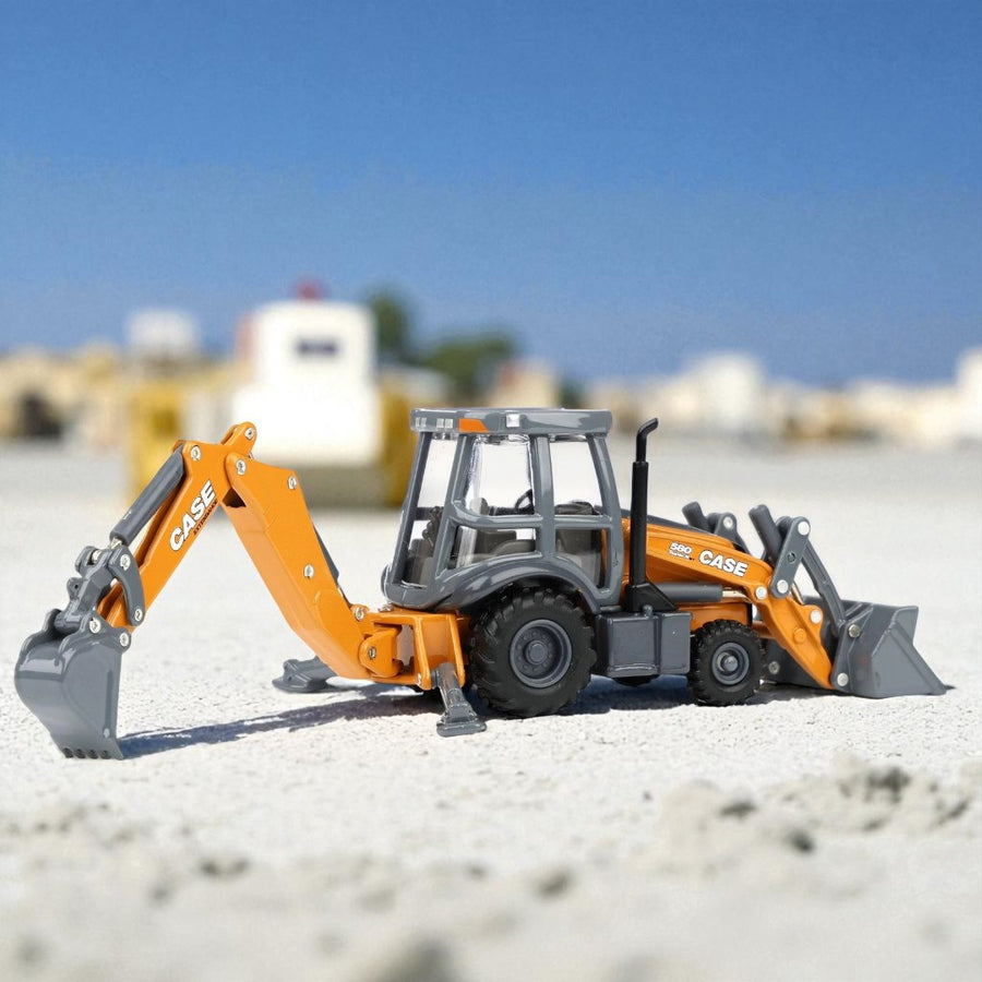 Retroexcavadora Case 580 Escala 1:50 (Modelo Descontinuado)