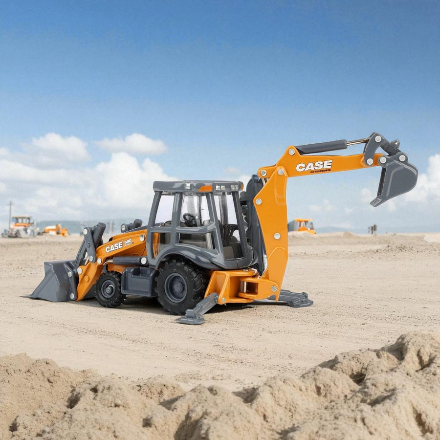 Retroexcavadora Case 580 Escala 1:50 (Modelo Descontinuado)