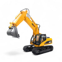 Thumbnail for Excavadora Control Remoto Huina Escala 1:14