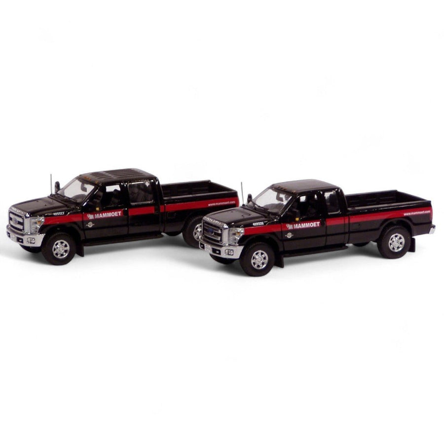 2 Camionetas Ford F250 Mammoet Escala 1:50 (Modelo Descontinuado) - KATZER