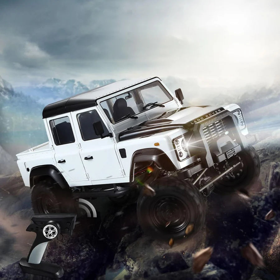 Camioneta Land Rover Defender D110 A Control Remoto Escala 1:08