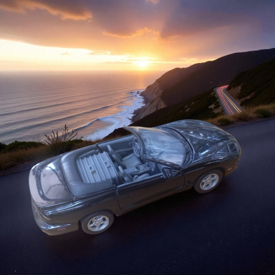 Auto Pontiac Firebird Año 2001 Escala 1:36 (Modelo Descontinuado)