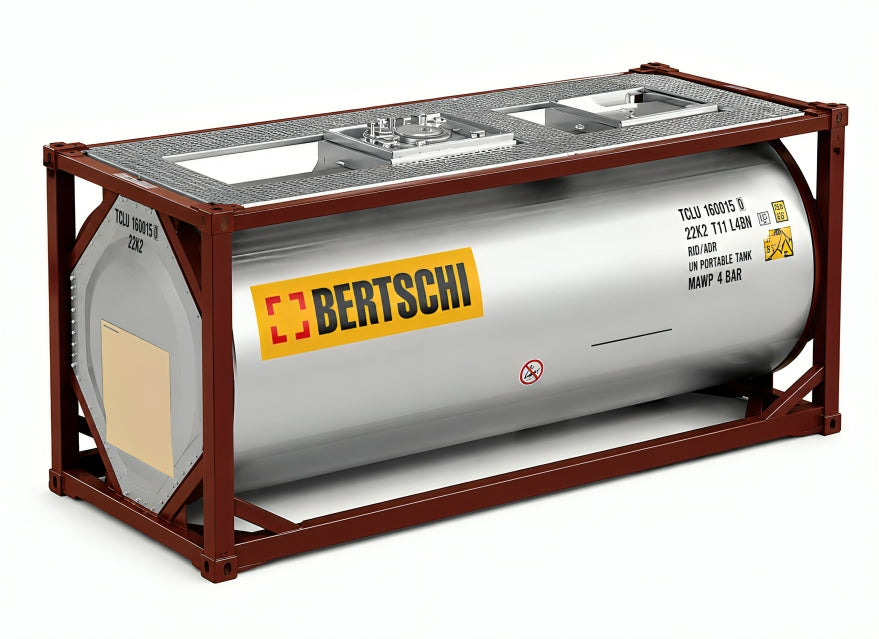 Contenedor Cisterna ISO de 20' Bertschi Escala 1:50